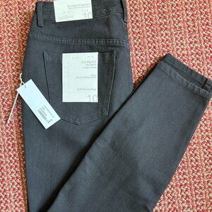 SOFT SURROUNDINGS Ultimate Black Denim Skinny Ankle Jeans - NWT